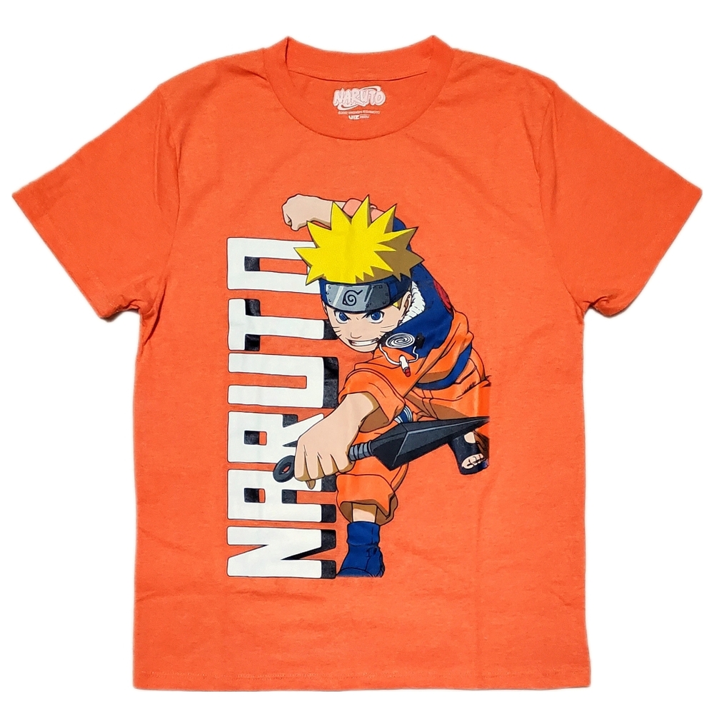 Boys Naruto Uzumaki crew neck tee